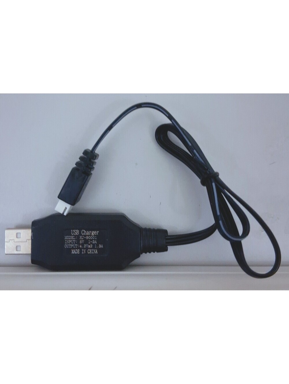RC 4.2 V x 2 Battery USB Charger Cable HJ-90001